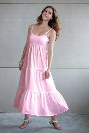 Платье Mothers en Vogue "Getaway Maxi", цвет розовый