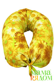 Наволочка на подушку для кормления "Хризантемы"