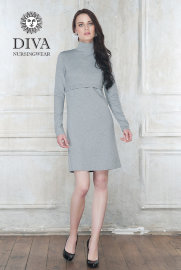 Платье для кормящих Diva Nursingwear Simone, цвет Nebbia